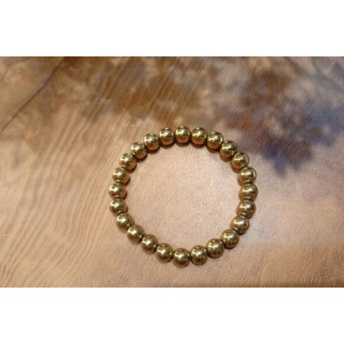 golden pyrite bracelet